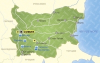 Карта Болгарии 2013